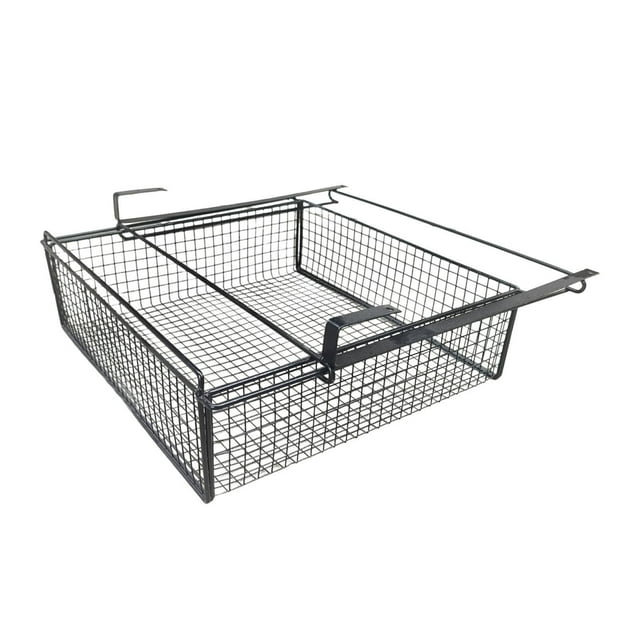 Cesta de cajón extraíble colgante, organizador de caja de almacenamiento de artículos diversos, organizador de almacenamiento deslizante debajo