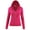 HOT PINK, variant on FashionMille Women Regular Slim Fit Lightweight Zip UP Cotton Blend Hooded Jacket