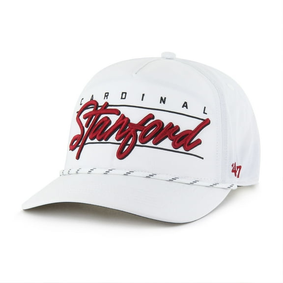 Men's '47 White Stanford Cardinal Condor Hitch brrr- Adjustable Hat