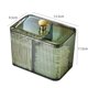 thumbnail image 5 of Caja de palillos de algodón de escritorio, ligera, de lujo, de alta gama, transparente, creativa, para el hogar, para guardar palillos de dientes, cosméticos, lápiz labial, hilo dental, 5 of 5