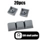 thumbnail image 1 of 20PCS Profile PBT Keycaps Mechanical Keyboard Mixded Color Blank Keycaps Custom Gamer Mx Switch No Engraved Key Cap, 1 of 10