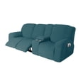 thumbnail image 1 of YEERSWAG 3 Seats Recliner Cover with Console, Non-Slip Pet Cover, Split Reclining Love seat Cover Recliner Furniture Protector, 1 of 7