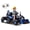 Blue, variant on Urday 24V Kids Electric Tractor 4-in-1 Construction Ride On with Excavator Swivel Seat and Detachable Wagon