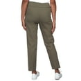 thumbnail image 2 of Alfred Dunner Womens Petite  Super Stretch Mid- Rise Short Length Pant, 2 of 6