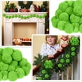 thumbnail image 7 of Jiibva 20Pcs Furry Christmas Ball Ornaments With Rope Pendant Furry Elf Ornaments Faux Fur Pom Pom Balls Christmas Decorations for Home Indoor Holiday Party, 7 of 7