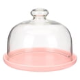 thumbnail image 1 of 1 Set Cake Plate Fruit Foretaste Plate Food Dish Cake Display Plate with Dome, 1 of 8