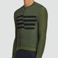 thumbnail image 3 of Maillot de ciclismo de manga larga de verano para hombre, camiseta transpirable para bicicleta de montaña, ropa para bicicleta de carretera con dobladillo, 3 of 5