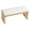 White, variant on UDIYO Nail Pillow Double-layer Long Lifespan Wood Manicure Arm Rest Cushion for Women