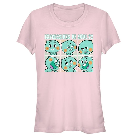 Junior's Soul Expressions of 22  Graphic Tee Light Pink Small