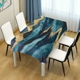 thumbnail image 3 of Yayeee Tablecloths for Rectangular Tables 60 x 108 inch Party Table Cover, Dark Mountains, 3 of 6