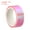 Pink, variant on Uxcell 15mmx5m Holographic Tape Adhesive Metallic Foil Masking Sticker, White 12 Roll