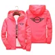 thumbnail image 3 of Chaqueta Bomber con capucha y cremallera para hombre, último estampado de patrón Mini Cooper, cortavientos informal Xipper, coche de moda, primavera y otoño, 3 of 5