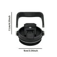 thumbnail image 2 of 1pc 40oz Replacement Flip Tumbler lid for Stanley Quencher Travel Tumbler Cup Lid, Flip lid Compatible with Stanley Stainless Steel Vacuum Insulated Tumbler, 2 of 8