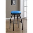 thumbnail image 1 of American Heritage Billiards Manhattan 30" Bar  Stool in Blue, 1 of 4