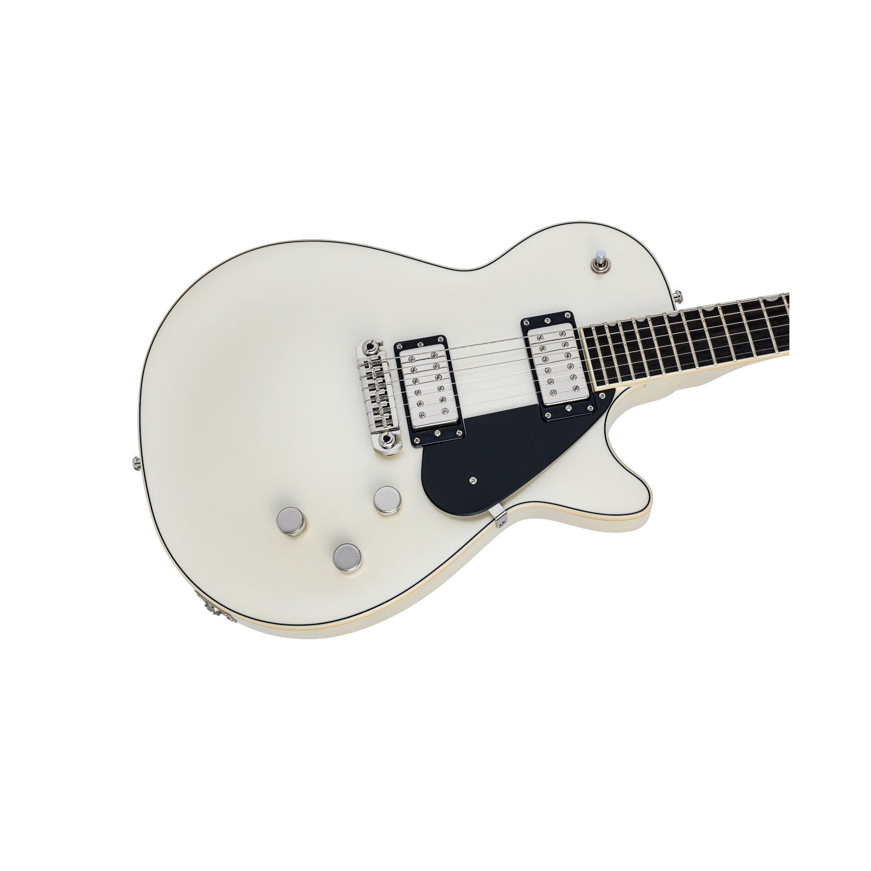 Gretsch Electromatic Premier Jet 6-String Electric Guitar with Ebony Fingerboard and Chambered Mahogany Body (Vintage Pearl)