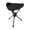 Black, variant on Folding Tripod Camping Stool 360 Degree Rotating Portable Outdoor Seat for Fishing Hiking Beach