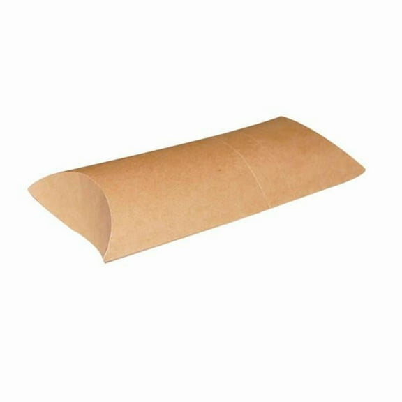 Packnwood 210CREPCAR Burrito & Crepe Container with Tear Off - 6.3 x 4.25 x 1.75 in.