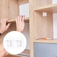 thumbnail image 2 of 12 Pcs Support d'Étagère Cloche Partition Pince Sans Perçage Fixateur d'Étagère, 2 of 8