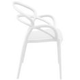 thumbnail image 2 of Compamia Mila Fauteuil de Salle à Manger avec Accoudoirs, Blanc, 2 of 12
