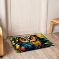 thumbnail image 6 of Owl Polyester Non-Slip Machine Washable Door Rug Game Mat Kitchen Rug Office Rugs, 6 of 6