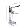 thumbnail image 6 of Drill Press Stand, Firm Clamping, Aluminium Alloy Base, Stable Workbench Mount, 6 of 6
