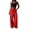 Red_#14, variant on Sewkxo Women's Wide Leg Beach Pants Elastic Waist Lightweight Casual Palazzo Lounge Trousers with Pockets,Sky Blue 2XL