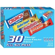 Butterfinger & Co. Full Sized Chocolate Bars Variety Pack, 30 ct.
