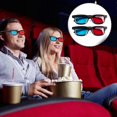 thumbnail image 5 of 4pcs Red and Blue Anaglyph 3D Vision Glasses for TV, Movie, Game, 5 of 5