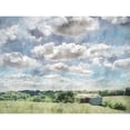thumbnail image 3 of Curinga, Kim 14x12 Black Modern Framed Museum Art Print Titled - Sky Barn, 3 of 5
