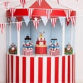 thumbnail image 4 of 1 Pce Guirlande en Vrac à Rayures Rouges et Blanches pour Fanions, Grande Ouverture, Mardi Gras, Décoration de Fête d'Anniversaire, Célébration de Vacances, Extérieur, 4 of 12