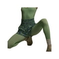 thumbnail image 2 of SAYOO Pantalones cortos holgados informales de verano para mujer, pantalones cortos elásticos de cintura alta con estampado abstracto, ropa de playa SAYOO  Moda，ocio, 2 of 7