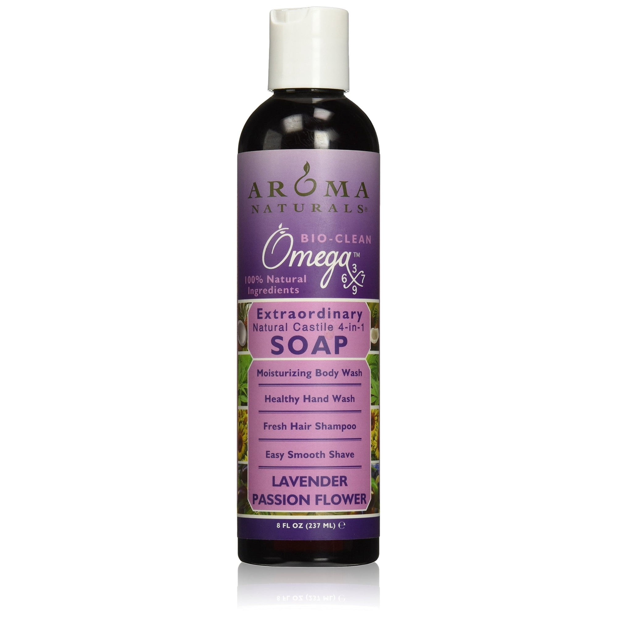 Aroma Naturals Savon Liquide Naturel 4-en-1 de Castille, Lavande Fleur de  Passion, 8 Onces - Walmart.ca