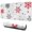 Multicolor Christmas Snowflake, variant on Long Mouse Pads for Desk,Multicolor Christmas Pattern Desk Mats on Top Of Desks, Desk Mouse Pad Extra Large with 3mm Non-Slip Base and Stitched Edge for Gaming,Office,Work,Home 31.5x11.8in