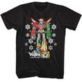 thumbnail image 1 of Voltron T-Shirt Noir de Noël pour Adulte, 1 of 2
