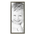 thumbnail image 2 of ArtToFrames 16" x 38" Silver Picture Frame, 16x38 inch Silver Wood Poster Frame (WOM-4993),  Pack, 2 of 7