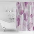 thumbnail image 4 of Extra Long Shower Curtain 72x96 Inch, Pink Gradient Shower Curtain Waterproof Bathroom Decor Tie Dye Abstract Boho Painting Art Fabric Bath Curtain Set Accessories with Hooks, 4 of 6