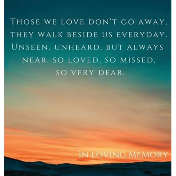 Pre-Owned Funeral book, in loving memory (Hardcover): Memory book, comments book, condolence book for funeral, remembrance, celebration of life, in loving memory funeral guest book, memorial guest book, memoria