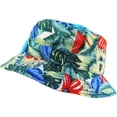 thumbnail image 3 of Floral Bucket Hat Fashion Flower Print Summer Cap, 3 of 6