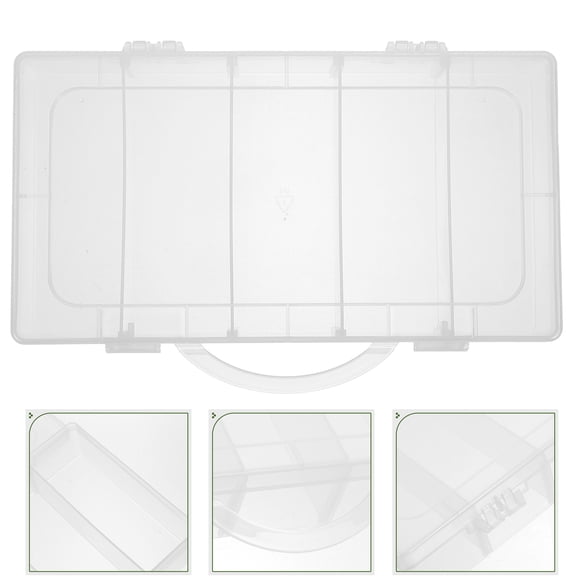 FONDOTIN 1Pack Wardrobe Storage Box With Compartmentalized Interior For Recipients