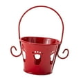 thumbnail image 2 of Maceta para flores, portátil, centro de mesa para bonsái, adorable y única mini maceta Rojo, 2 of 9