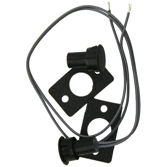 Kwikee 905324000 Black 3/4" Core Round Magnetic Door Switch