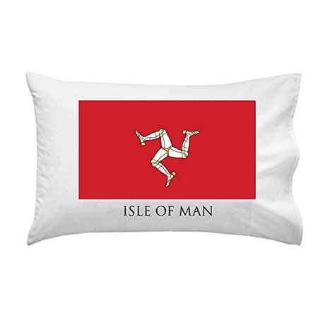 Isle of Man - World Country National Flags - Pillow Case Single