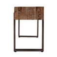thumbnail image 6 of Dunlinn Rustic Industrial Bench, 6 of 8
