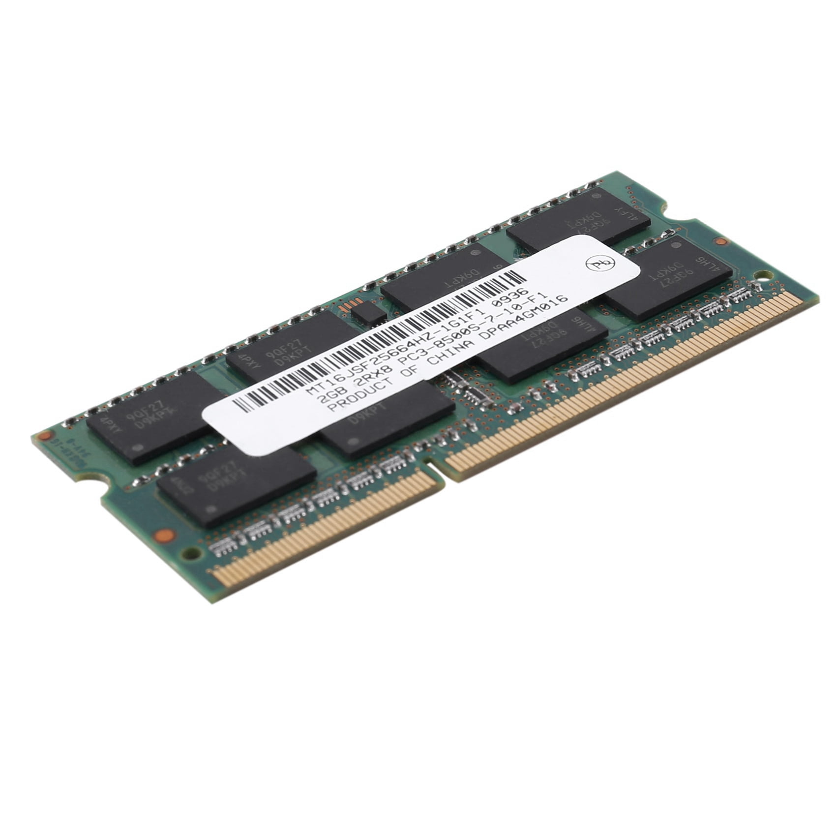 2X DDR3 2GB Laptop Memory Ram 2RX8 PC3-8500S 1066MHz 204Pin 1.5V Notebook RAM