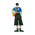 thumbnail image 1 of Parche de niña, parche para coser, parches de insignia, parches de tela, parche de reparación, bordado Estilo B, 1 of 9