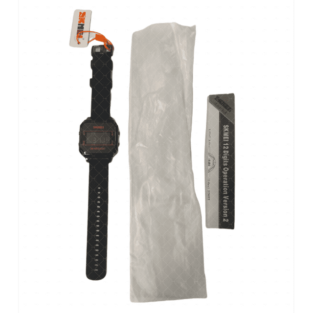 SKMEI Unisex Digital Watch with Dual Time Zone, 30M Water Resistance, Backlight, Stopwatch, Countdown Timer, and Smart Alarms in 12/24 Hour Format
