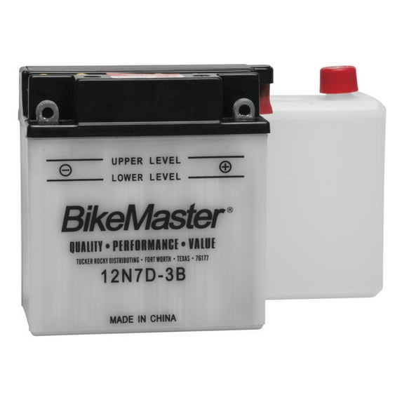 BikeMaster Conventional Battery 12N7D-3B for Yamaha YFM100 Champ 1987-1991
