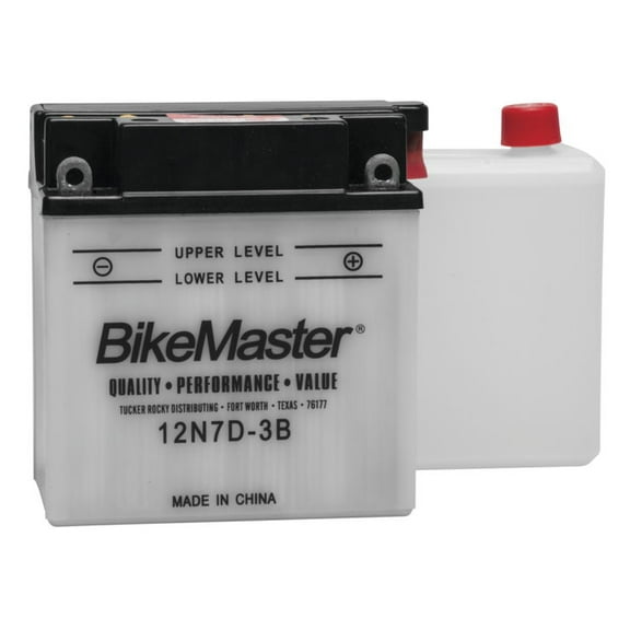 BikeMaster Conventional Battery 12N7D-3B for Yamaha YFM100 Champ 1987-1991