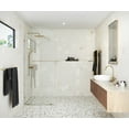 thumbnail image 6 of Glass Warehouse Arc-Sf-34 Venus 86-3/4" High X 34" Wide Shower Screen Frameless Shower, 6 of 7