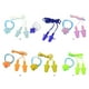thumbnail image 3 of Wosthever Juego de 2 piezas de tapones para los oídos, pinzas para la nariz, para hombres y mujeres, natación, buceo, esnórquel, Kit de tapones para los Deportes acuáticos Azul Wosthever OD028945-02, 3 of 6